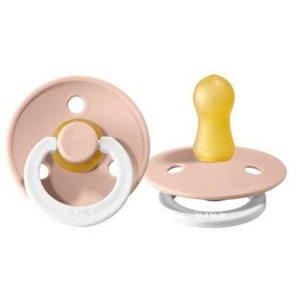 Bibs Colour Kauçuk Emzik 6-18 Ay Blush Nigth - Image 1