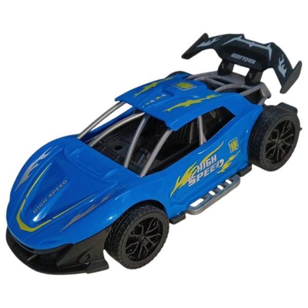 Sürtmeli Yarış Arabası - Mavi - Image 1