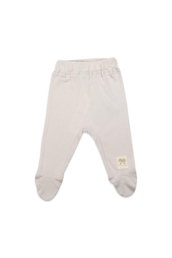 Bistyle Modal Flying Balloons Patikli Pantolon BS16122 Bej - Image 1