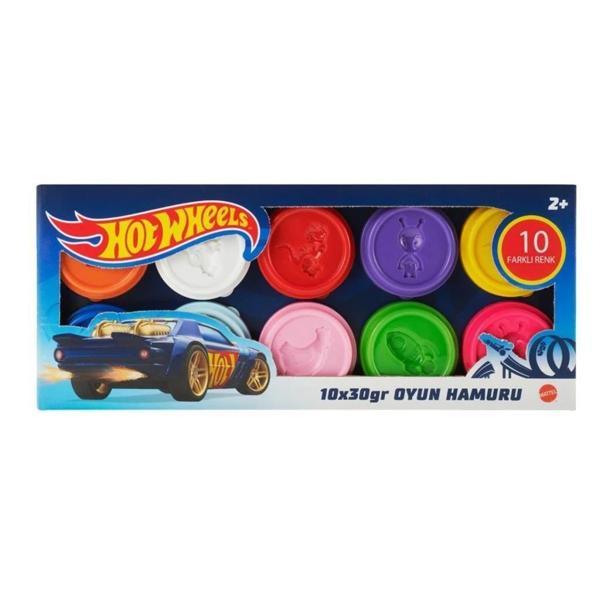 HHJ38 - HOT WHEELS 10X30GR OYUN HAMURU - Image 1