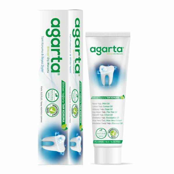 Agarta Doğal Diş Macunu 100ml Bitki Özlü - Image 1