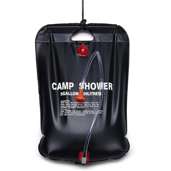 20 Litre Solar Isıtıcılı Kamp Duş Torbası  - Image 1