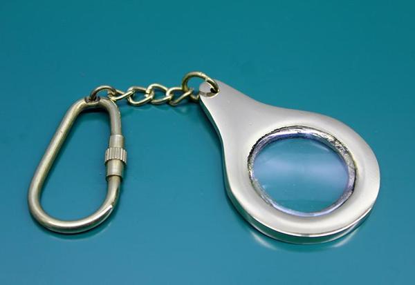 Pirinç Büyüteç Anahtarlık Mini Boy - Image 1