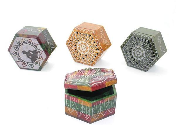 Obsidian Taşı Kutu Model 6  - Image 1