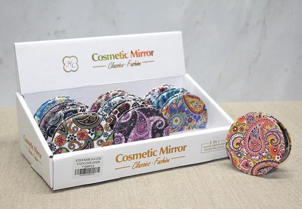 Taşlı El Aynası Yuvarlak İnce Model 2  - Image 1