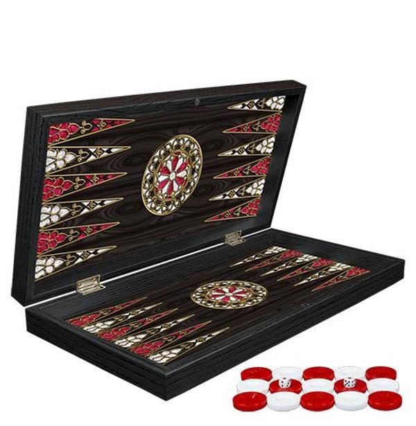 Klasik Sedef İşlemeli Tavla Model 2 - Image 1