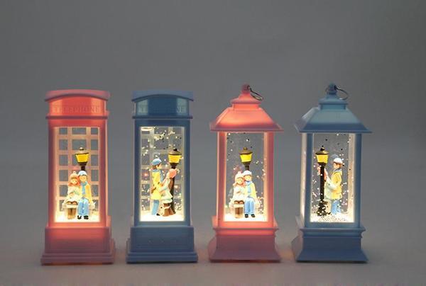 Kış Masalı Işıklı Kar Küresi  - Image 1