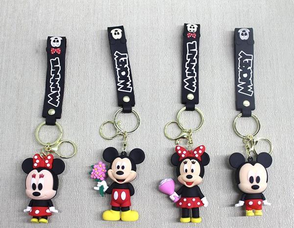 Mickey - Minnie Mouse Silikon Anahtarlık  - Image 1