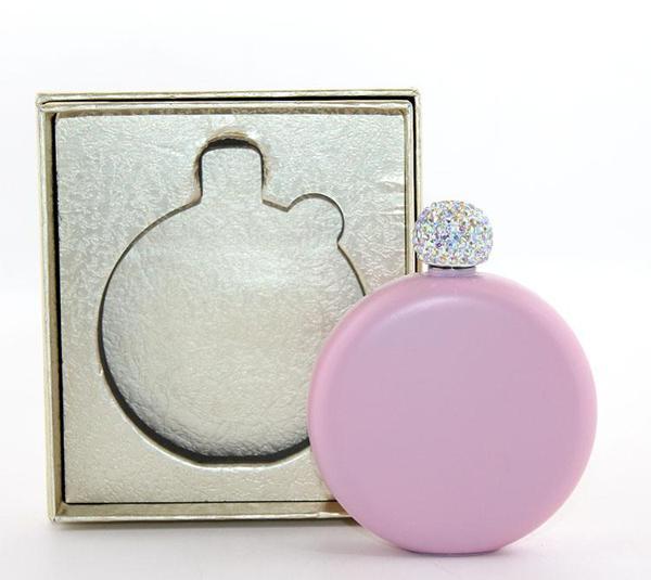 Paslanmaz Çelik Matara 5 Oz Pembe  - Image 1