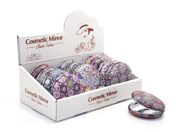 Yuvarlak Taşlı El Aynası Kalın  - Image 1