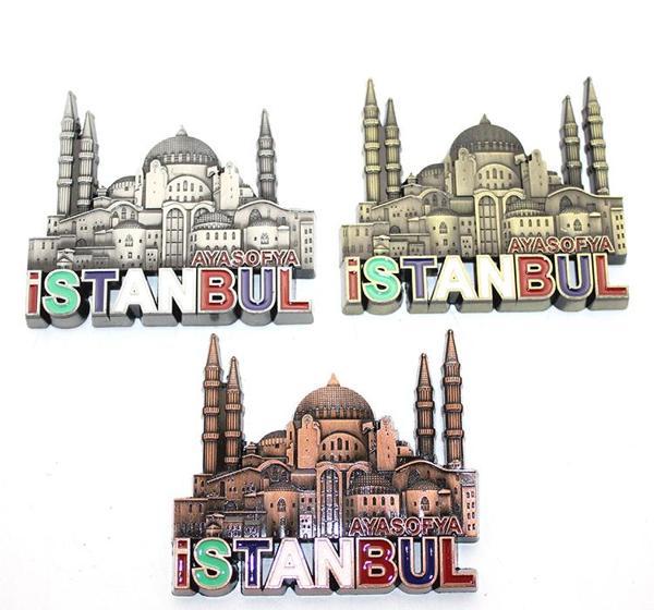 İstanbul Temalı Metal Magnet Model 6  - Image 1