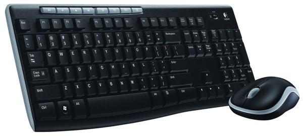 LOGITECH MK270 Q TR KABLOSUZ KLAVYE MOUSE SET SİYAH 920-004525 - Image 1
