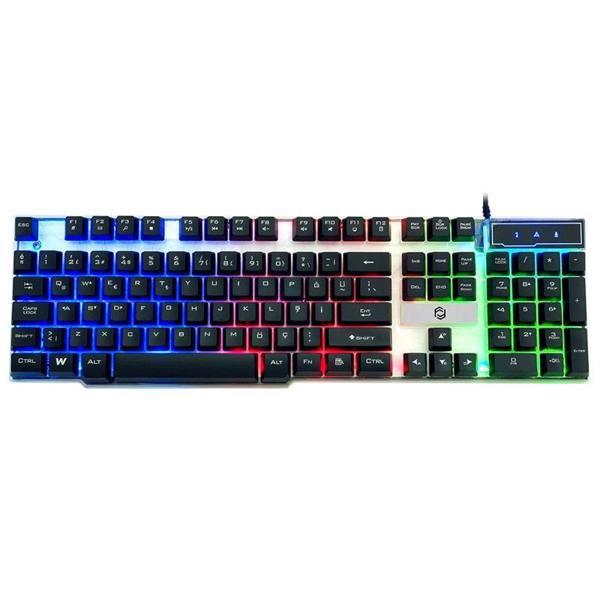 FRISBY FK-G508QU USB Q TR 3 RENKLI IŞIKLI KABLOLU KLAVYE - Image 1