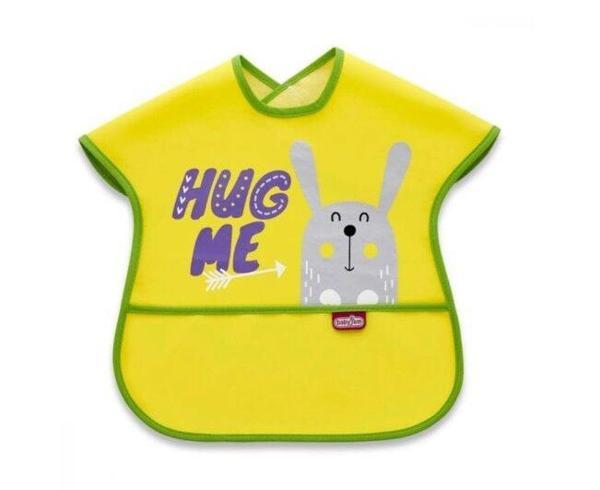 BabyJem Poli Muşamba Büyük Mama Önlüğü 029 Sarı - Image 1