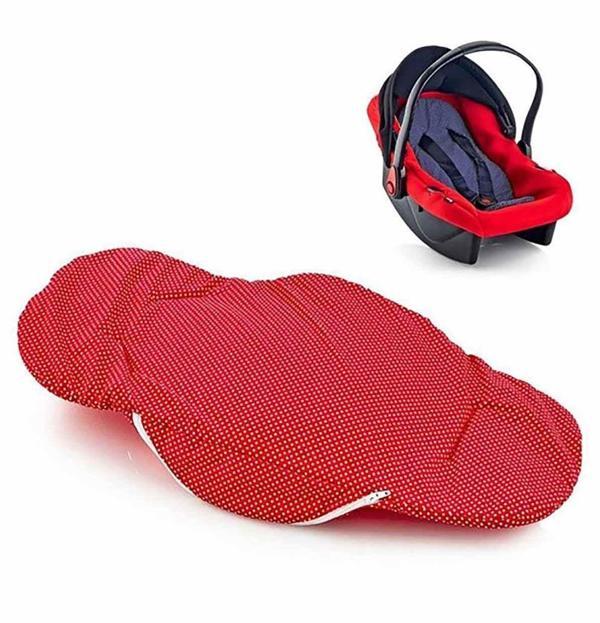 BabyJem Ana Kucağı Bel Desteği Havlu 158 Kırmızı-Puanlı - Image 1