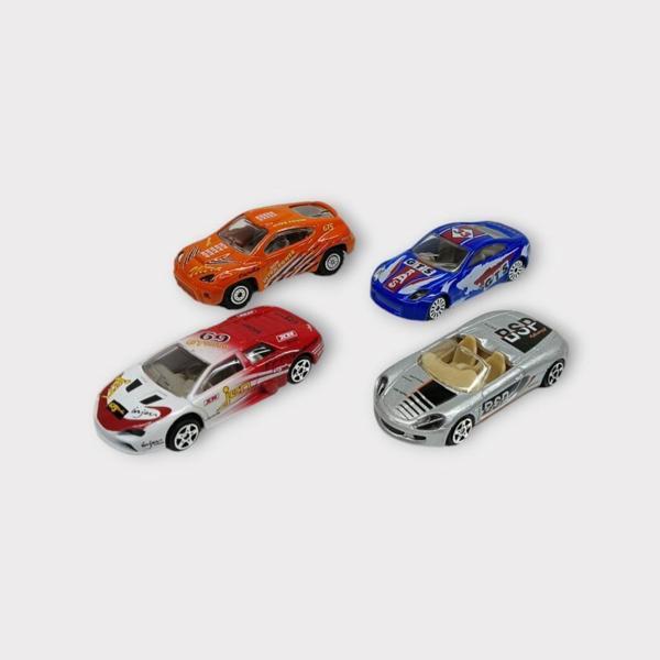 Maxx Wheels 4 lü Metal Araç Seti - Spor Araba - Image 1