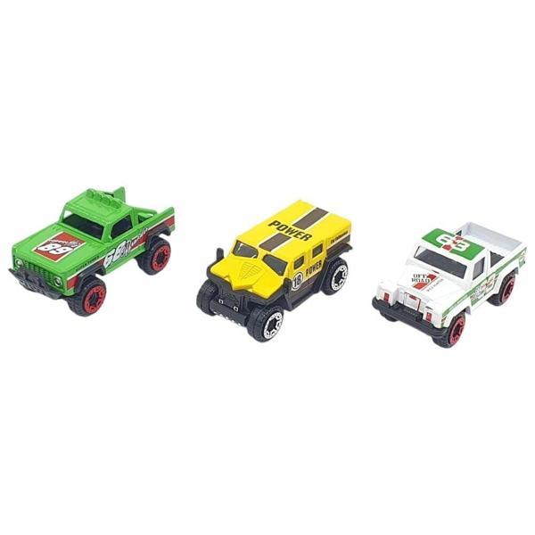 3'lü Araba Off-Road Seti - Die Cast - DS045 - Image 1