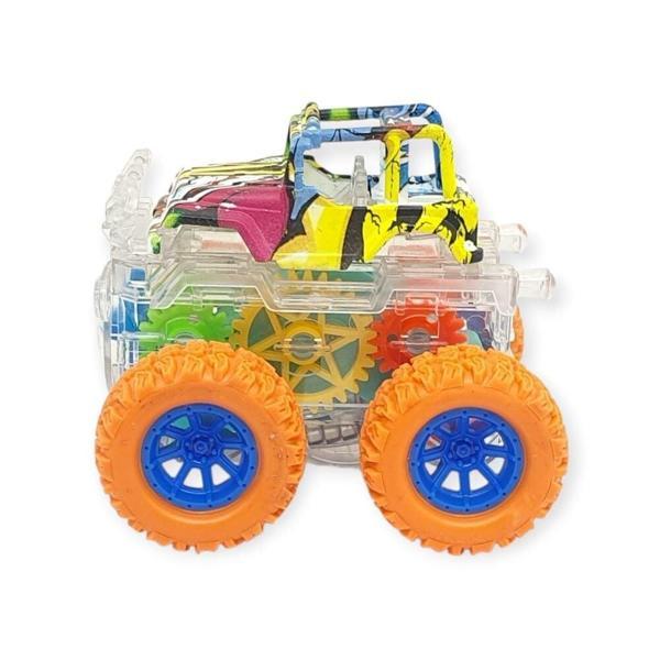 Sürtmeli Işıklı Off-Road Aracı  - 7310 - Turuncu - Image 1