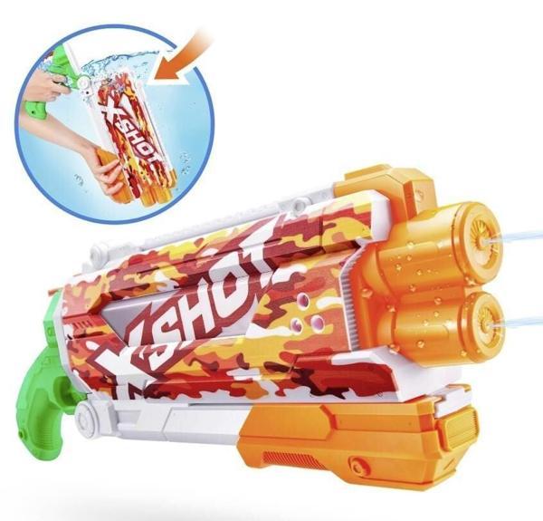 X-SHOT Su Tabancası - Hızlı Doldurma Fonksiyonlu - Turuncu - Image 1