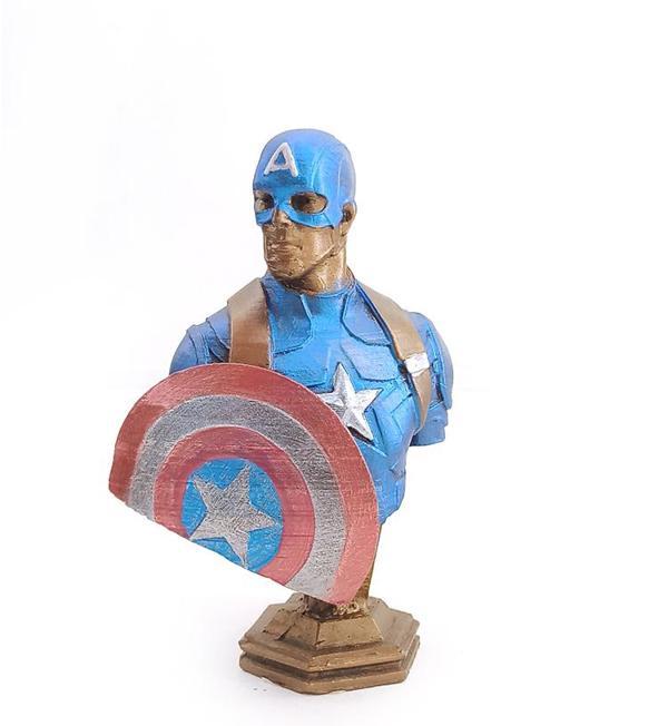 Captain America Büst Küçük Boy - Image 1