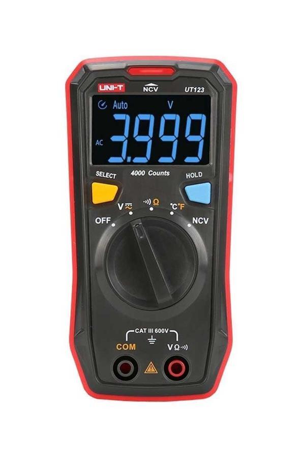 Uni-t UT123 Cep Tipi Dijital Led Ekranlı Multimetre - Image 1