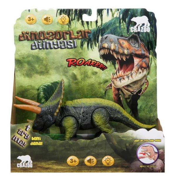 Triceraptors Dinozor Işıklı Sesli - RS6171 - Image 1