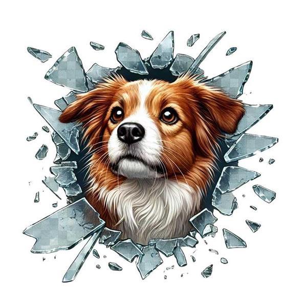 Fulcar Australian Shepherd Araç Stickerı  - Image 1