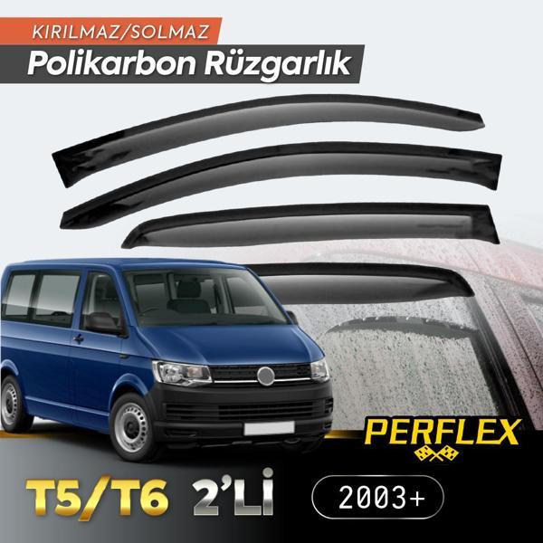 VW T5/T6 2'li 2003+ Cam Rüzgarlığı V2 Mugen - Image 1