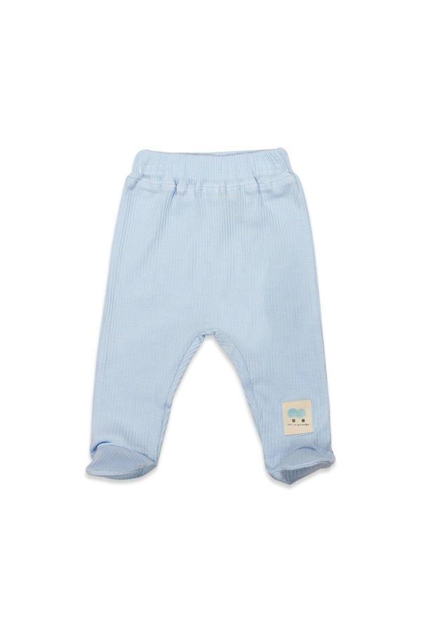 Bistyle Modal Flying Balloons Patikli Pantolon BS16122 Mavi - Image 1