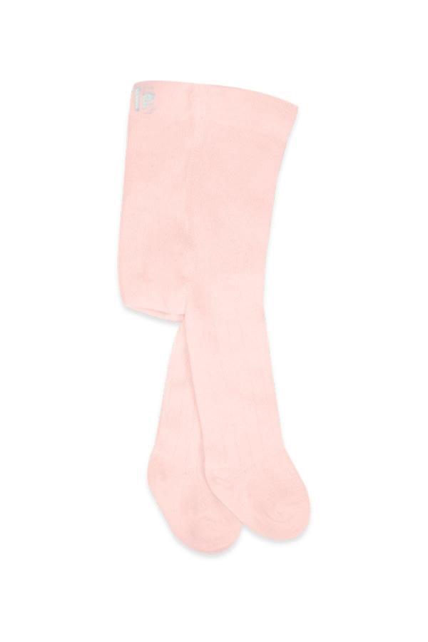 Bistyle Derby Basic Tekli Penye Külotlu Çorap BS50102B Pembe - Image 1