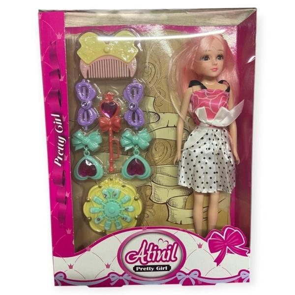 KMB-925 - SAÇ BAKIM SETİ AKSESUARLI KUTULU BEBEK - Image 1