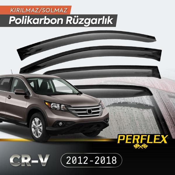 Honda CR-V 2012-2018 Cam Rüzgarlığı V2 Düz - Image 1