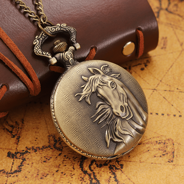 At Büstü Köstekli Saat Model 2 - Image 1