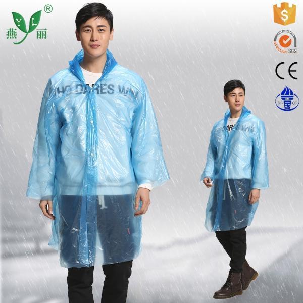 İnce Şeffaf Yağmurluk - Image 1