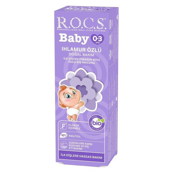 R.O.C.S.Baby Diş Macunu 35ml 0-3 Yaş Ihlamur - Image 1