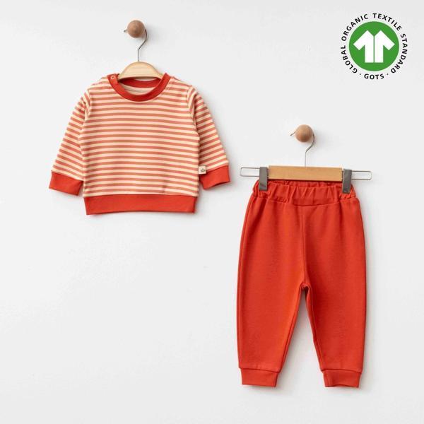 Eslenza Baby Organik 2'li Takım 0054 Bej - Image 1