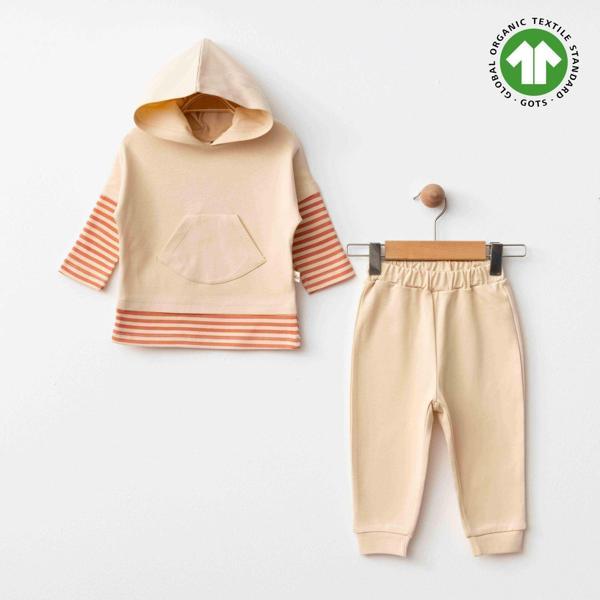 Eslenza Baby Organik 2'li Takım 0051 Bej - Image 1