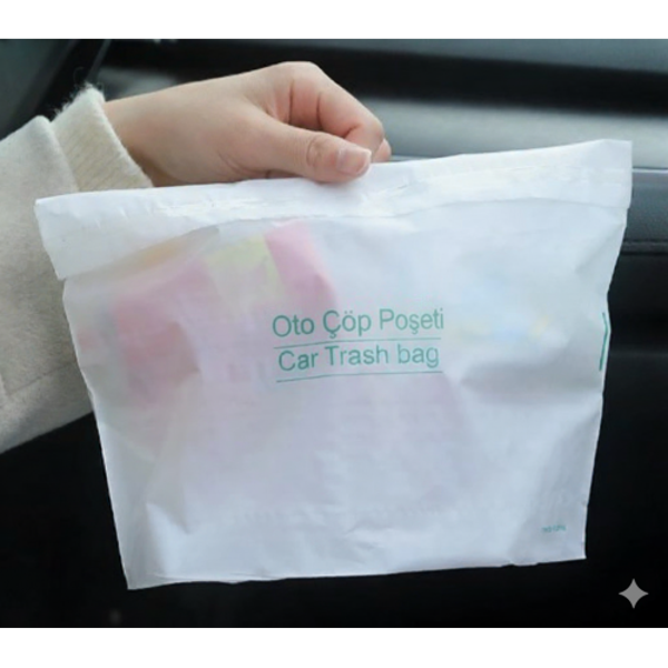 Pratik Su Geçirmez Oto Araba Çöp Poşeti 20 Adet - Image 1