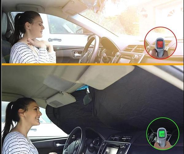 Katlanabilir Ön Cam Araba Güneşliği - Image 1