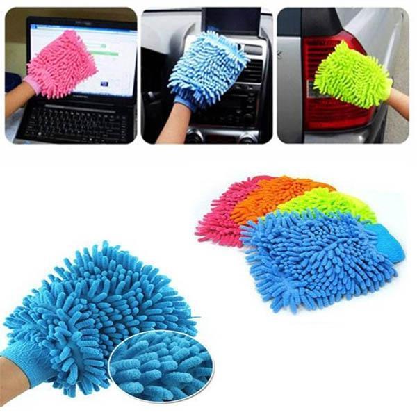 Mikrofiber Araç Yıkama Eldiveni - Image 1