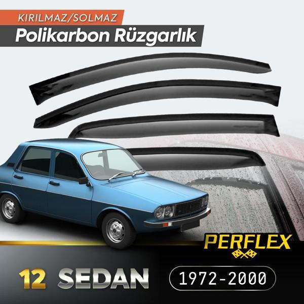 Renault 12 Sedan 1972-2000 Cam Rüzgarlığı V2 Mugen - Image 1
