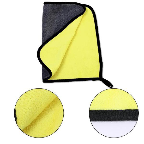 Yünlü Mikrofiber Araba Temizlik Bezi 50x70 cm  - Image 1