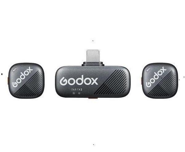 Godox Cube-S Kit 2 İkili Mikrofon Kiti (Lighting) - Image 1