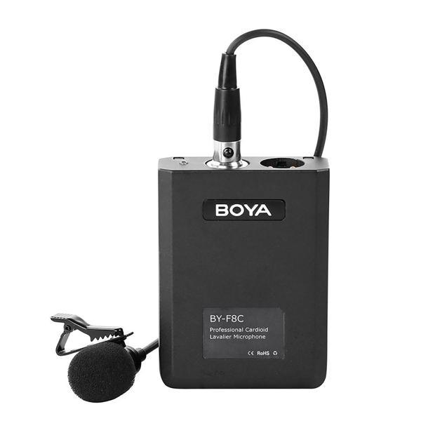 Boya BY-F8C Tek Yönlü Akustik Vokal Yaka Mikrofonu - Image 1