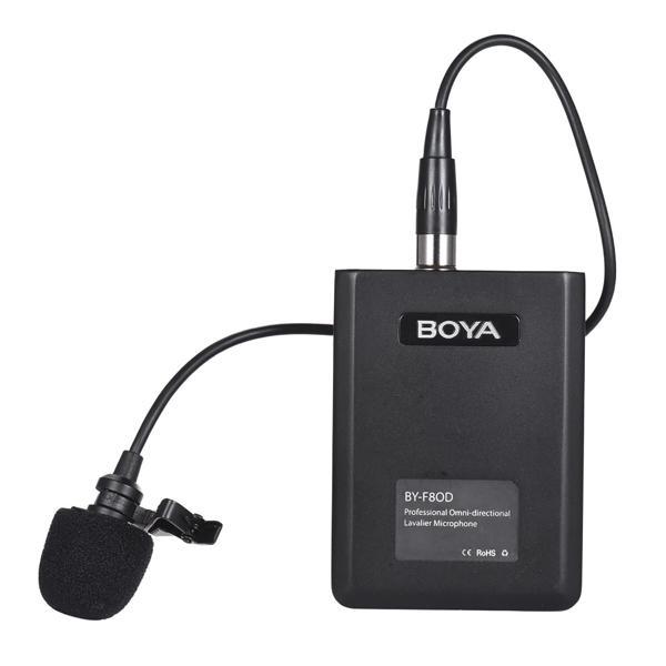 Boya BY-F8OD Çok Yönlü Akustik Vokal Yaka Mikrofon - Image 1