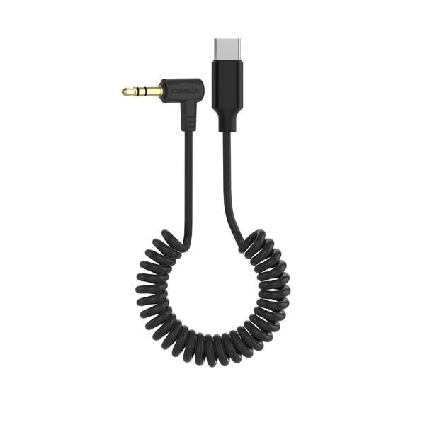 Comica CVM-D-UC II 3.5mm TRS USB-C Ses Çıkış Mikrofon Kablosu - Image 1
