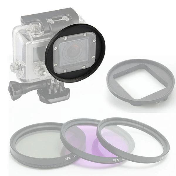 Gopro Dive Housing İçin 58mm Filtre Baglantı Adapt - Image 1