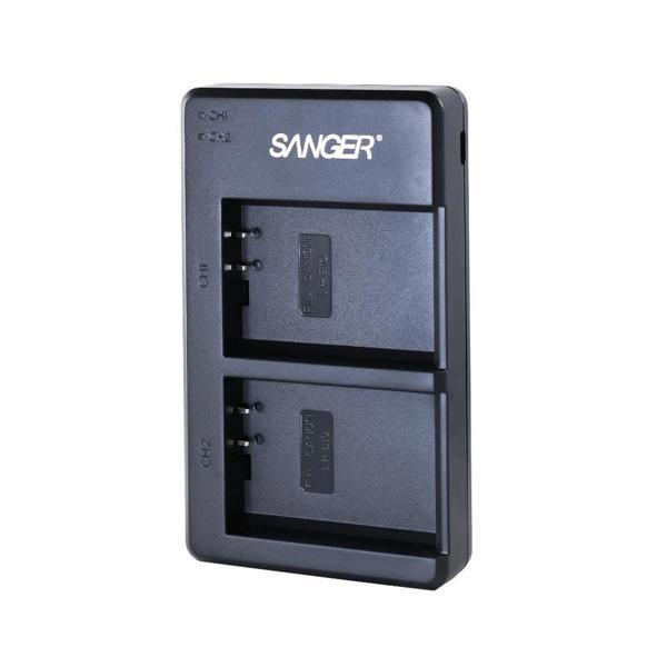 Sanger LP-E10 Canon İkili USB Şarj Aleti - Image 1