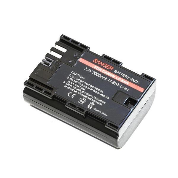 Sanger LP-E6N Canon Fotoğraf Makinesi Batarya - Image 1