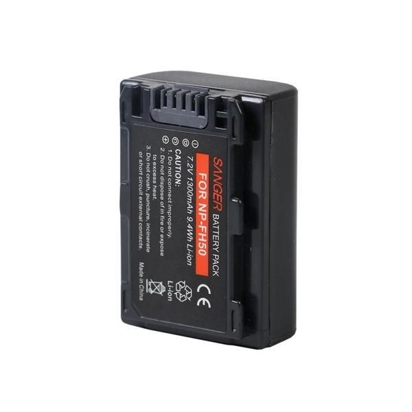 Sanger NP-FH50 Sony Kamera Batarya - Image 1